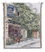 Customized Polyester/Cotton Jacquard Woven Art Pattern Foldable Portable Blanket European American Decorative Throw