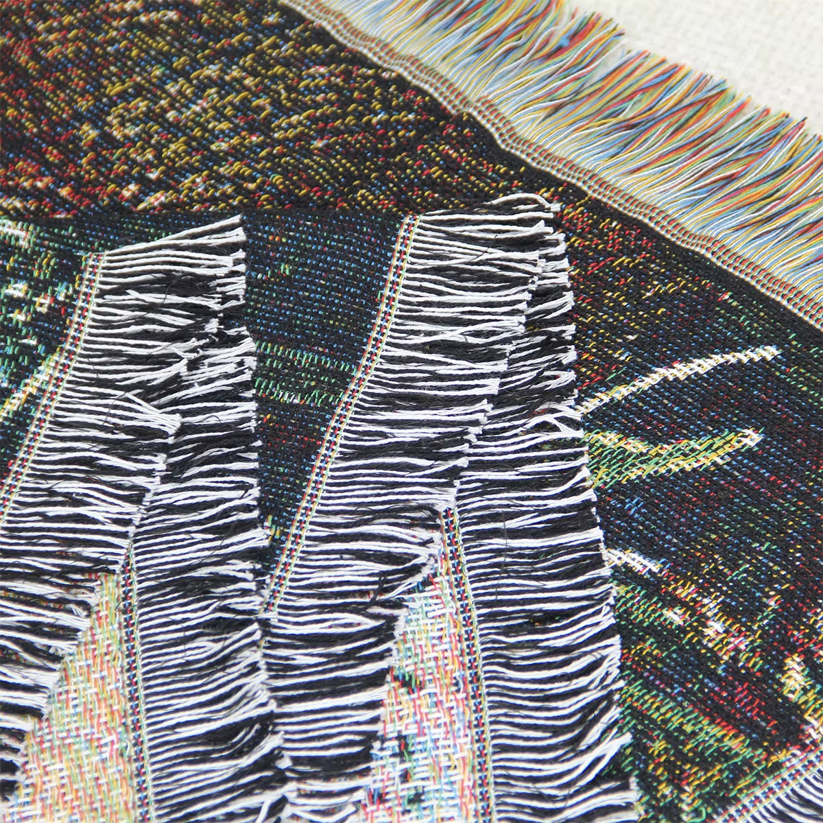 LOW MOQ Custom Design Woven Tapestry Blanket with Custom Tapestry Jacquard Blanket for Various Uses
