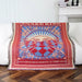 Jacquard Factory Custom Design High Quality Logo/Pattern Woven Tapestry Blanket and Warp Tapestry Throw Blanket