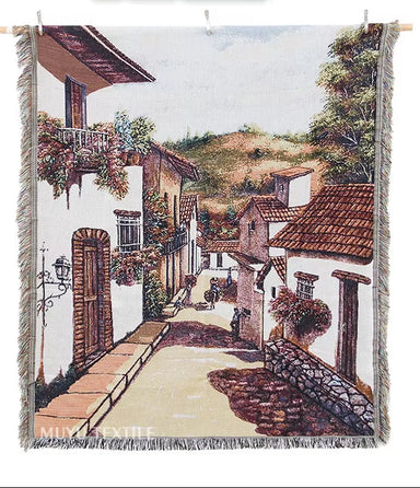 MOQ 1PC Jacquard Woven Tapestry Custom Throw Blanket for Home Decoration Wall Hanging Tapestry Blanket Custom Design